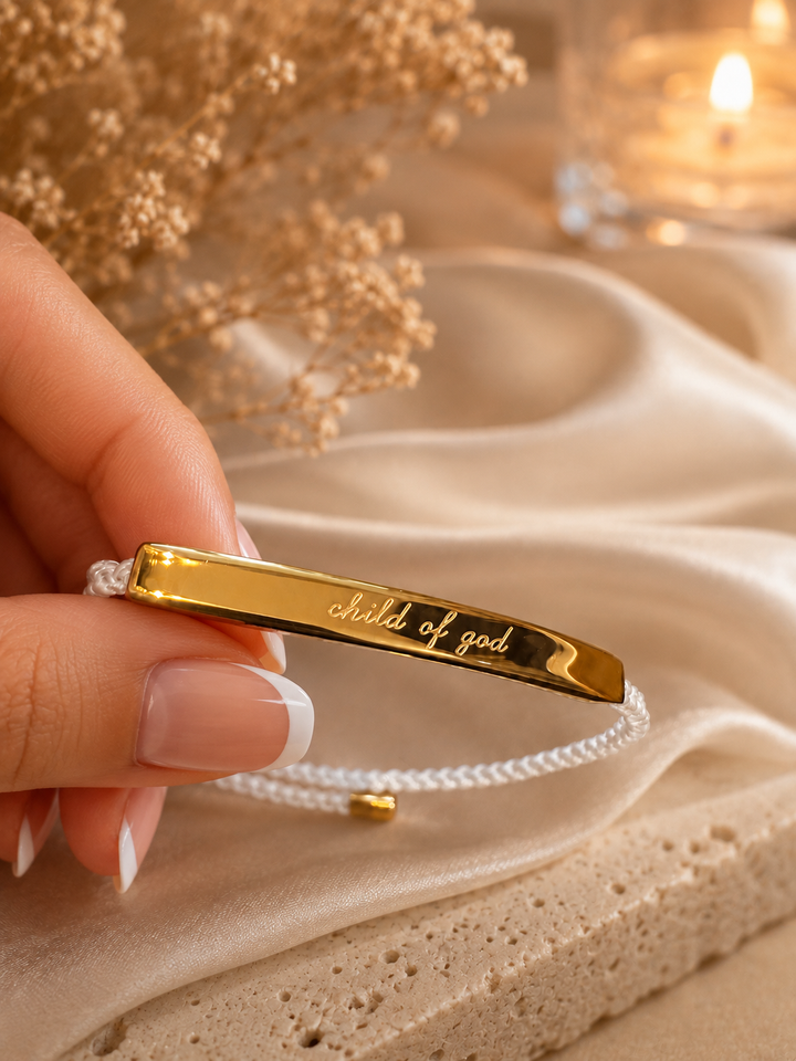 Statement Gravur Armbänder 18K Gold