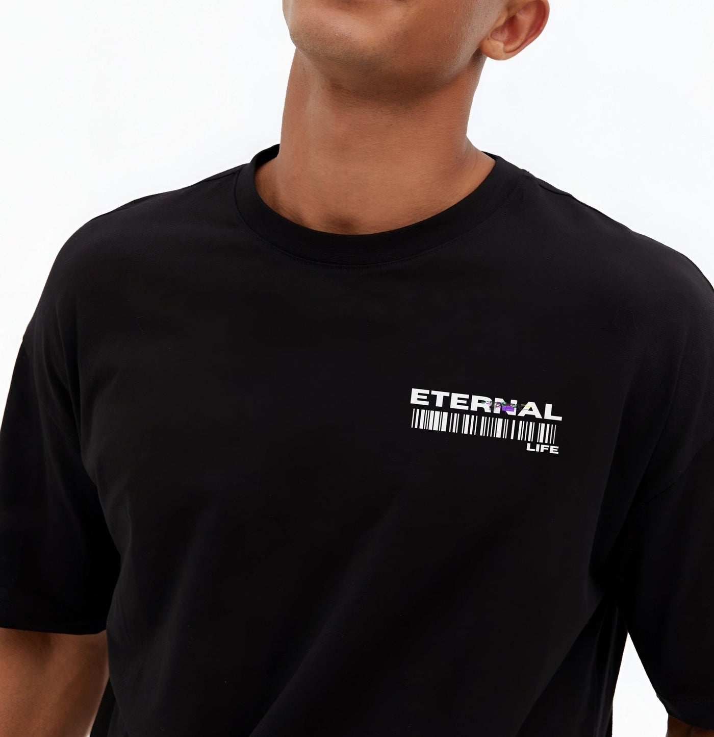 Eternal Life Shirt Oversize Black
