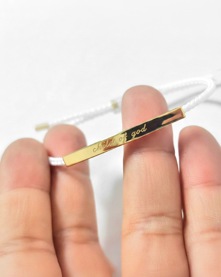 Gravur Armbänder 18K Gold