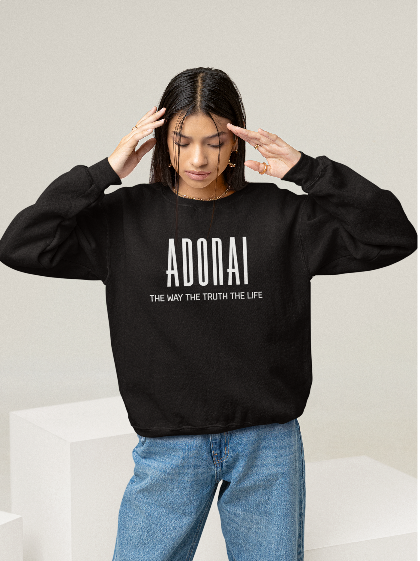 ADONAI Oversize Sweatshirt