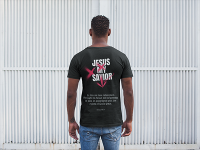 Jesus My Savior Herren Shirt