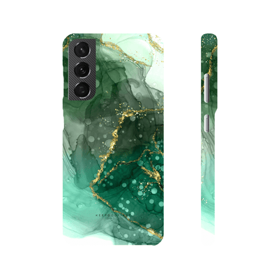 Samsung Handyhülle Bubble Green Marmor
