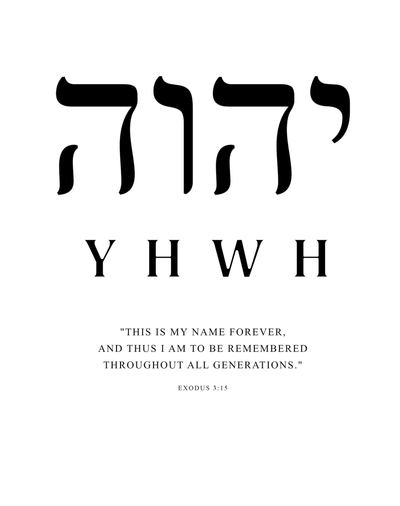 YHWH Premium Shirt Unisex